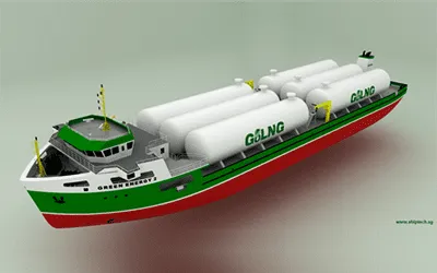 LNG Cargo delivery system Image