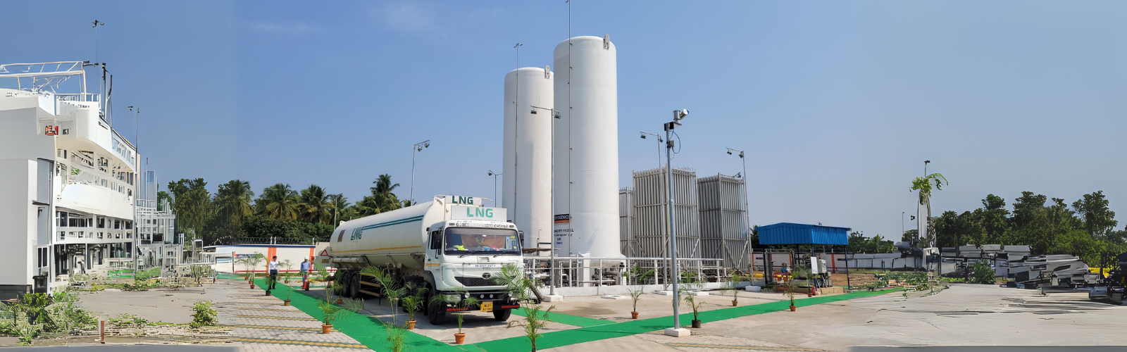 LNG Regas station