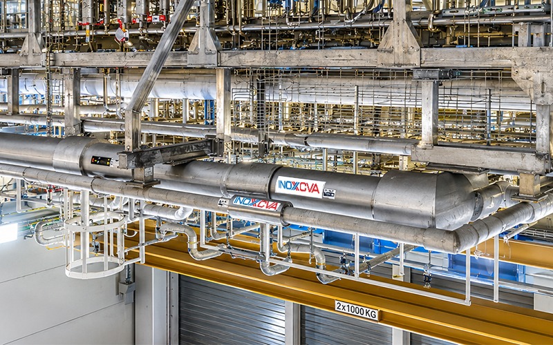 Cryogenic system - plant bridge & cryoplant building in Tokamak B11