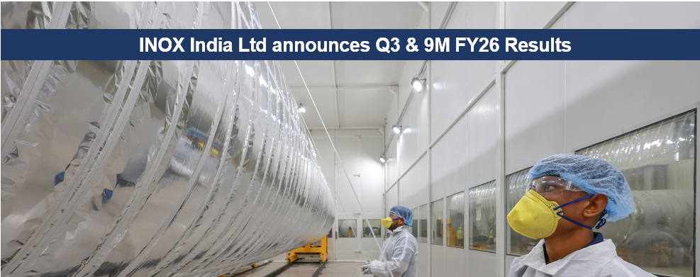 INOX India Ltd announces Q3 FY26 Results