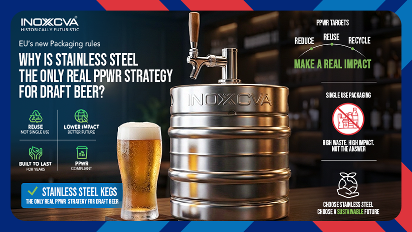 EU’s New Packaging Rules: Why is Stainless Steel the Only Real PPWR Strategy for Draft Beer?